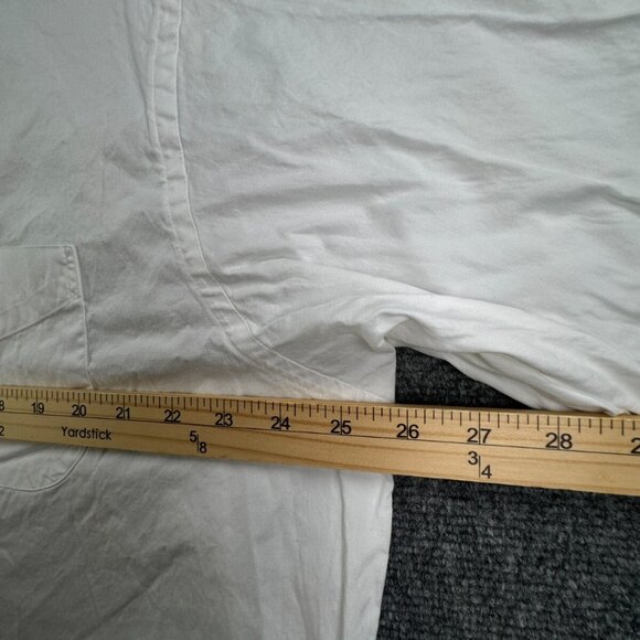 Brooks Brothers Men Cotton Adult Button Up Shirt Long Sleeve White 17 36/37 ** - Picture 6 of 13